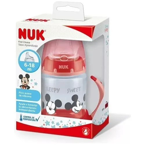 NUK VASO APRENDIZAJE FIRST CHOICE DE 6 A 18 MESES X150ML – Pañalera Belyan